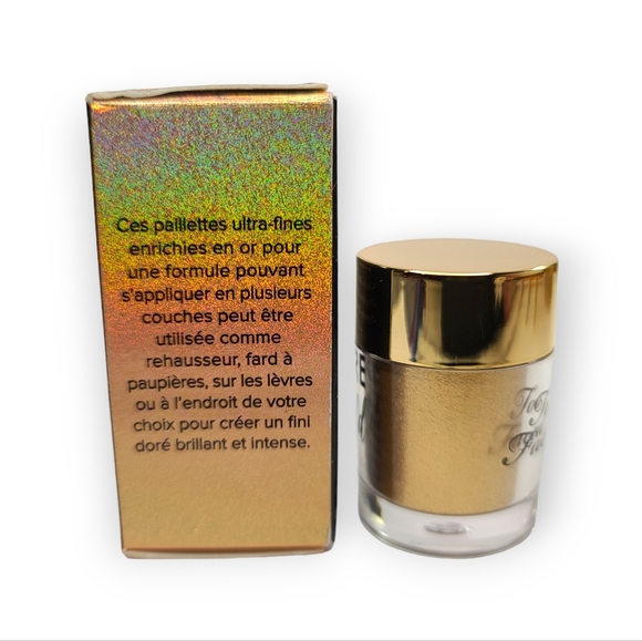 Too Faced Pure Gold Ultra Fine Face and Body Glitter Infused with Real Gold - Picture 7 of 13